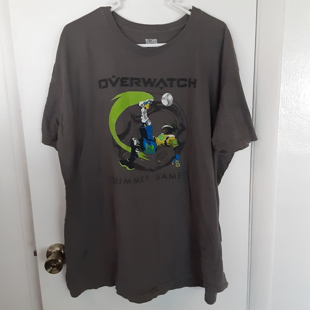 Blizzard Overwatch Summer Games Lucio Grey Graphic